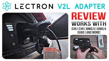 Turn Your Hyundai/Kia/Genesis EV into a Power Outlet! Lectron V2L Adapter Review