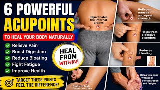 6 Powerful Acupressure Points To Heal Your Body Naturally @SSFITNESS24 