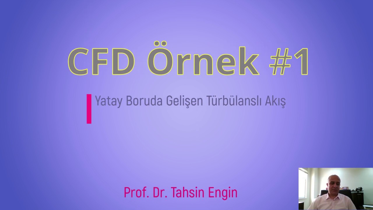 FLUENT ile CFD Örnek Problem #1: Bölüm 1.1: Geometri ve Ağ Oluşturma