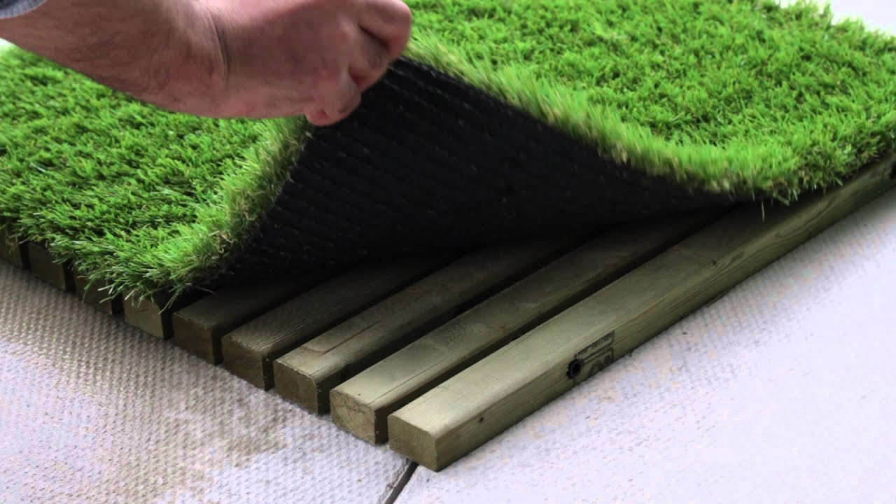 Grass Tiles by Designer Deck Inc. YouTube