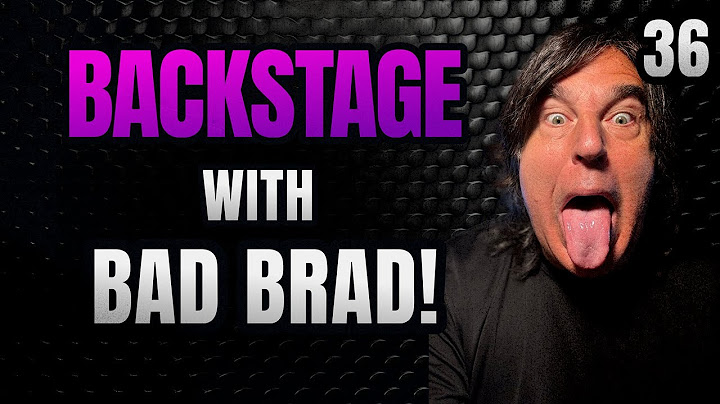 🔥 My EPIC New Studio REVEAL! | Backstage with Bad Brad Ep.36 | AMA Music & Guitar Talk