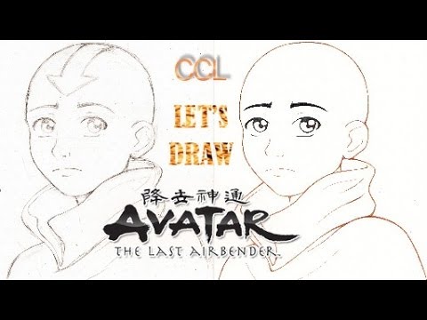 Let's Draw Aang From Avatar - YouTube