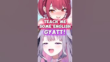 Marine loves this english word that Biboo taught her【Hololive】