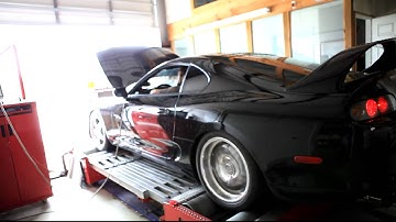 My Supra on a Dyno Dynamics Dyno aka Betsy the Heartbreaker