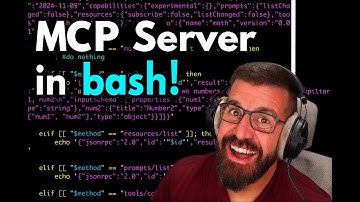 MCP Server in Bash!