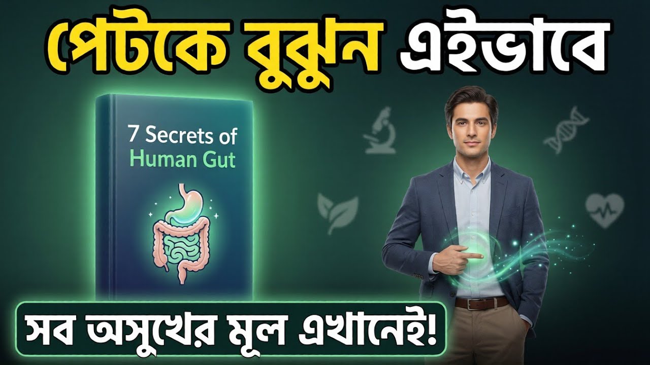 পেট ঠিক না থাকলে শরীরও ঠিক থাকে না | 7 Secrets of Human Gut