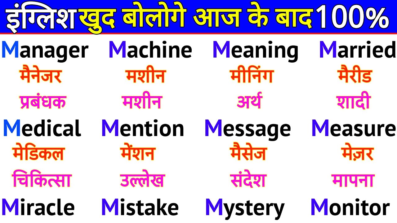 इंग्लिश खुद बोलोगे आज से | English Padhna Kaise Sikhe | How to Learn English 