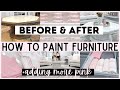 DIY BEFORE & AFTER FURNITURE | HOW TO PAINT WOOD TABLES | AMAZING COFFEE TABLE MAKEOVER!
