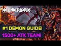 #1 DEMON BUILDS! How To Build Insane DMG Demon Team! | Dota Underlords