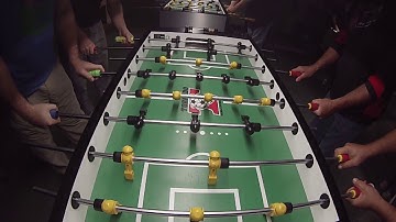 The Old Give-n-Go - Foosball Trick Shot