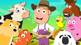 Old MacDonald had A Farm | Nursery Rhymes For Kids | Songs For Children