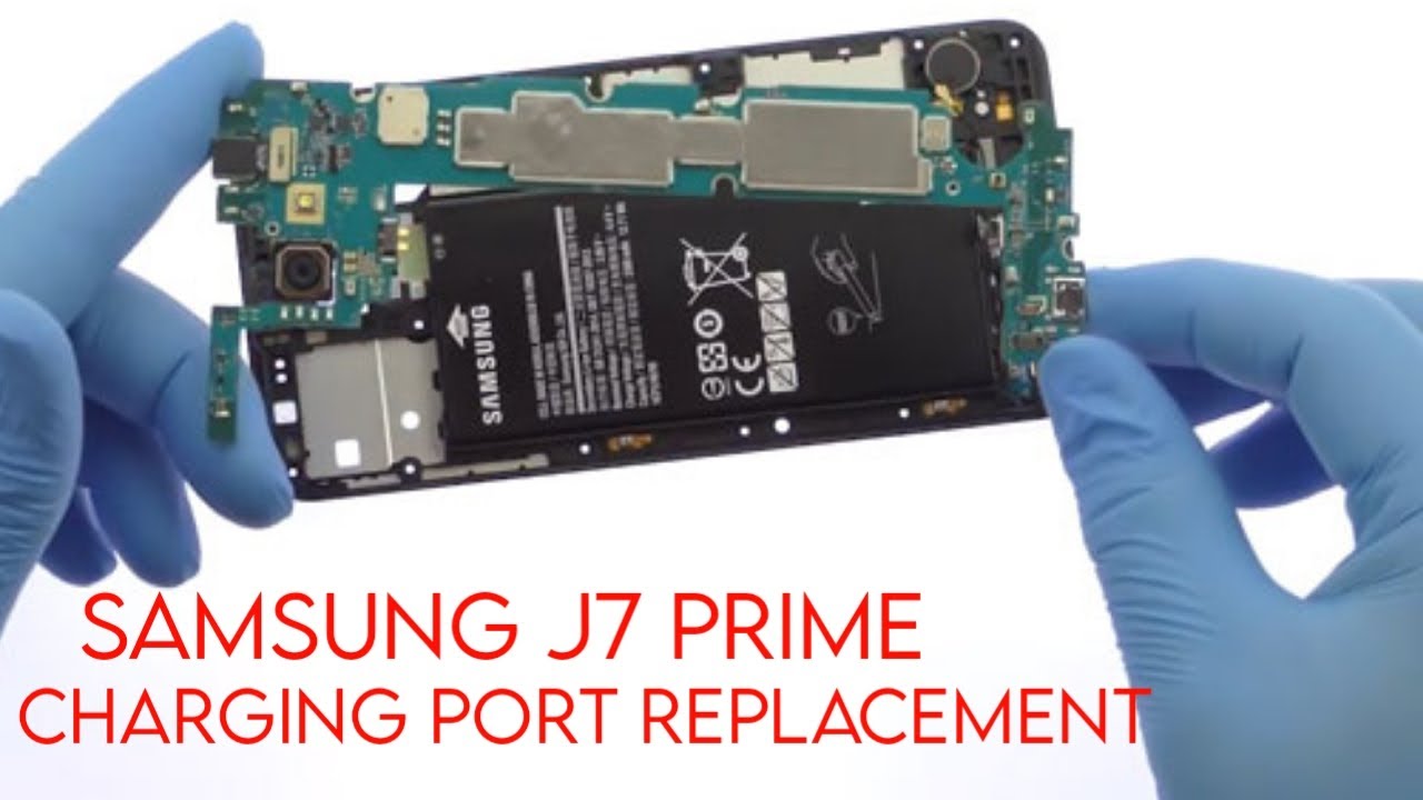 Samsung J7 Prime Charging Port Replacement (SM-G610f) || Galaxy J7 Prime  Charging IC Replacement