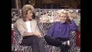 Howard Jones - 1989 Cross that Line Tour MTV Interview with Adam Curry