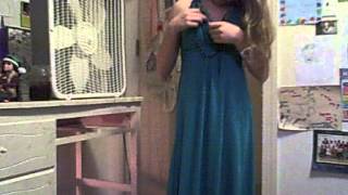Me in a blue/sss dress:)