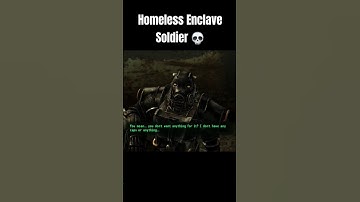 A Poor Enclave soldier #fallout