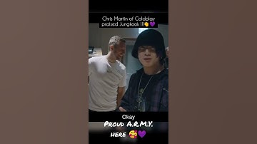 when Chris Martin praised Jungkook and BTS