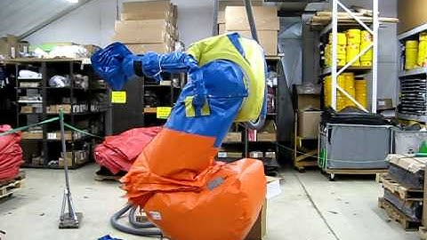 FANUC R2000 Prototype Robosuit with Pressure