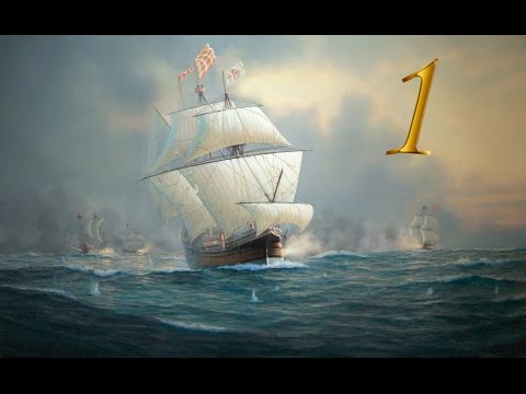 Видео: Empire Total War, Пираты №1 - Захват Британского Флагмана.