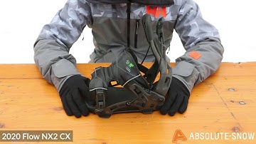 2019 / 2020 | Flow NX2 CX Snowboard Bindings | Video Review