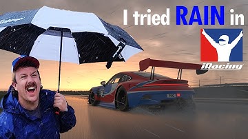 I got to try iRacing