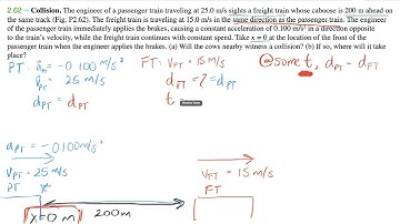 Collision University Physics Problem