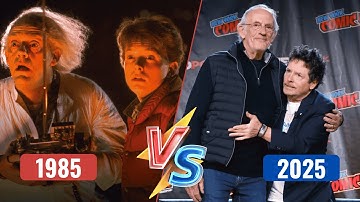 Back to the Future 1985 Cast - Then and Now (2025)