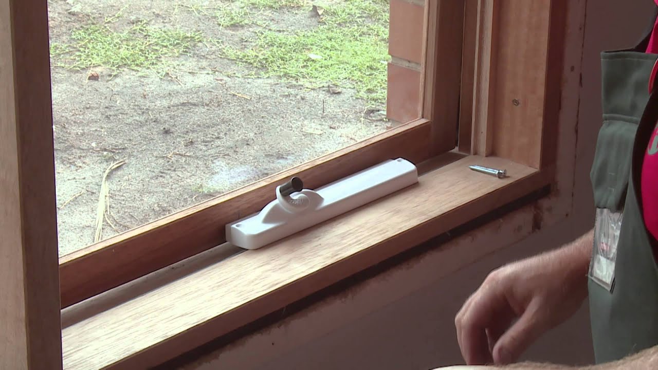 How To Install Window Awning Winders DIY At Bunnings YouTube