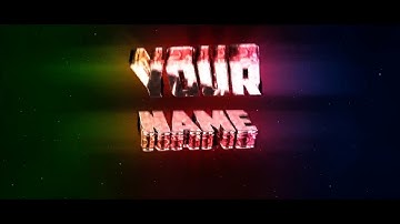 #13 Sick Rainbow Intro Template Free DL | Blender Only | Dual w/BDonOfficial (I did Compositing)