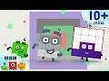 Numberblock Four Teaches You Square Numbers | Learn to Count for Kids | Numberblocks