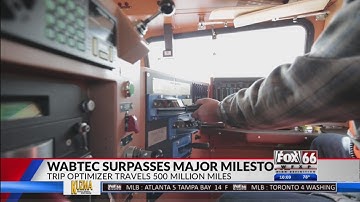 Wabtec technology advances while surpassing a milestone