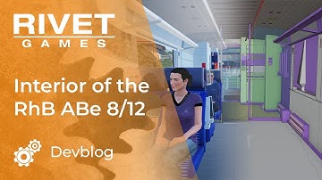 How we modelled the ABe 8/12 Interior | Devblog | Bernina Line