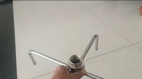 Đầu phun nước xoắn ốc 5 tia inox #dauphunnuoc #voiphunnuoc #thietbidaiphunnuoc #daiphunnuoc