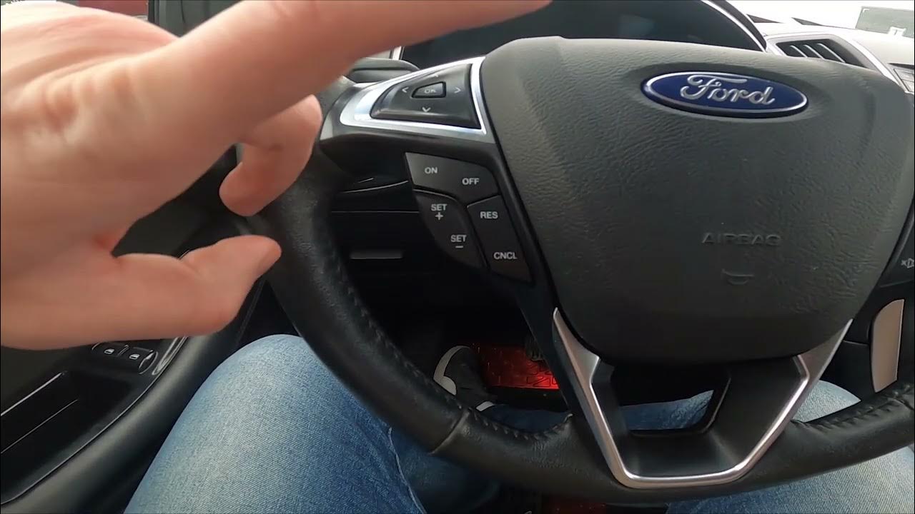 How to Enable or Disable Cruise Control in Ford Edge II ( 2015 2020 ) YouTube
