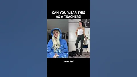 CAN YOU WEAR THESE OUTFITS AS A TEACHER?! Creator: julieselman #outfits #fashion #duet