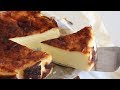 SUB) 네가지 재료로 만드는 초간단 바스크 치즈케이크 4 ingredients Basque burnt cheesecake｜자도르