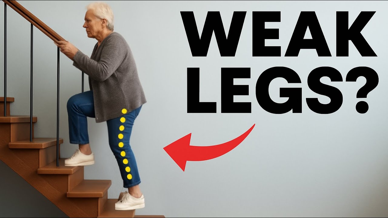 The ONLY 3 Exercises You Need to Climb Stairs Easily (Ages 60+) - YouTube