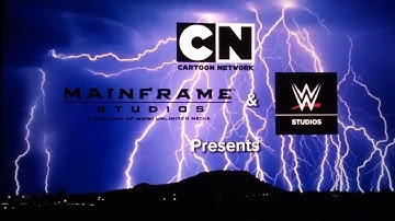 Cartoon Network/Mainframe Studios/WWE Studios Logo (2020) (Opening)