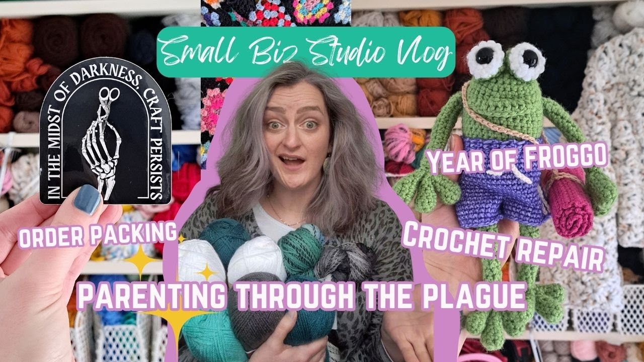 Studio Vlog 011 - I AM SO TIRED 💤Running a small business in SURVIVAL ...