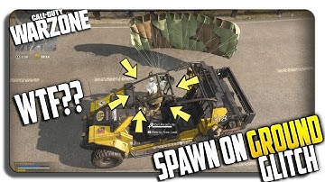 SPAWN ON THE GROUND in WARZONE! + 3rd Person Player GLITCH (COD MW Glitches) Warzone Glitches