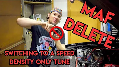 MAF Delete Setup To Run A Speed Density Only Tune Using HP Tuners