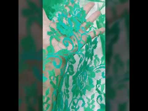 Brukat Brokat Bahan Kain Kebaya Hijau P20 / Lace Green