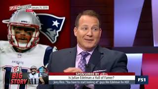 Whitlock & Wiley debate   Is Julian Edelman a Hall of Famer   SPEAK FOR YOURSELF