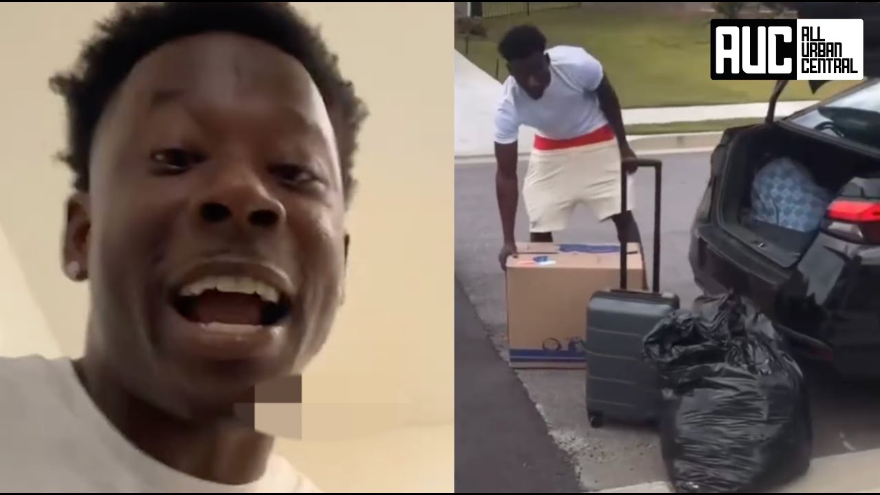 "You Cant Up Me" Gloss Up Boyfriend Responds After She Threw Him Out Her House