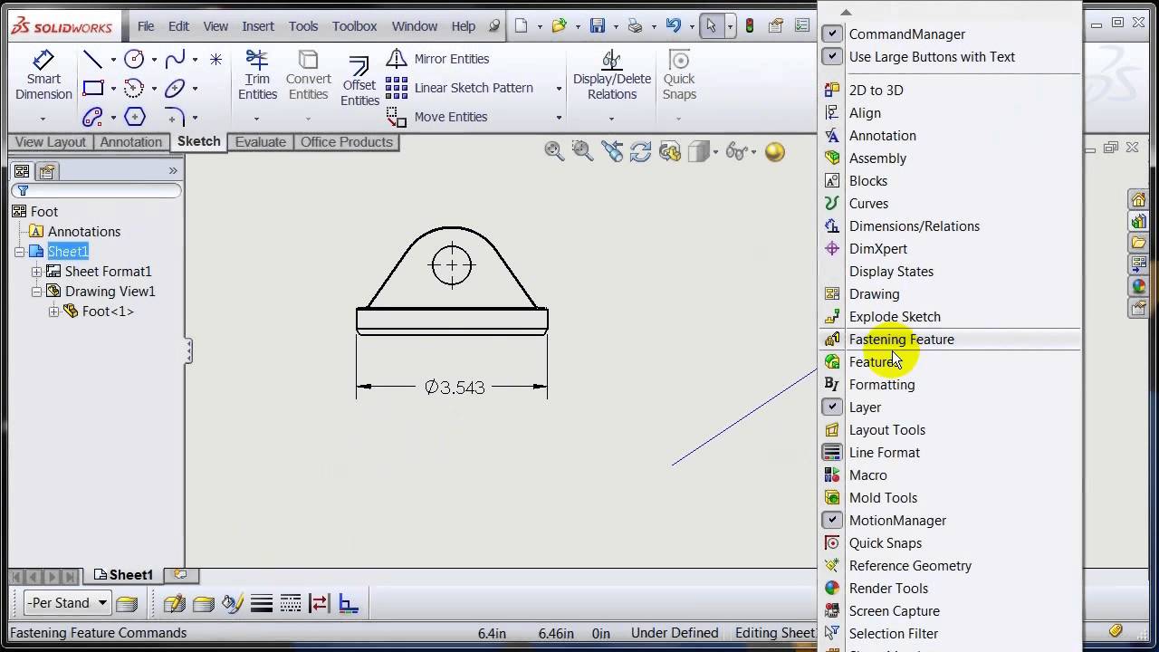 Solidworks Drawing Colours Options