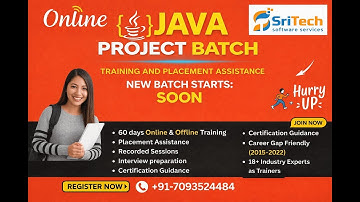 Java Project Batch 1   SRITECH SOFTWARE SERVICES