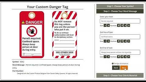 How to Make a Custom Safety Tag