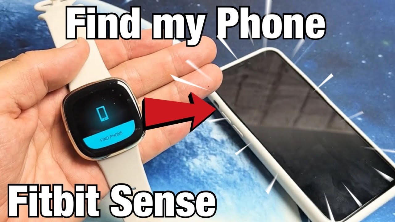 lago fluido Múltiple Fitbit Sense: How to 'Find my Phone' - YouTube