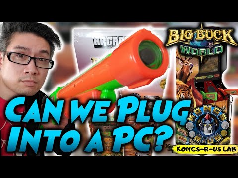 Big Buck World Arcade 1Up - Can We Plug It Into a PC? Unboxing & First Thoughts from Kongs-R-Us