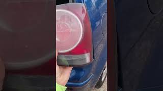 How to replace tail lights on Volkswagen Polo IV