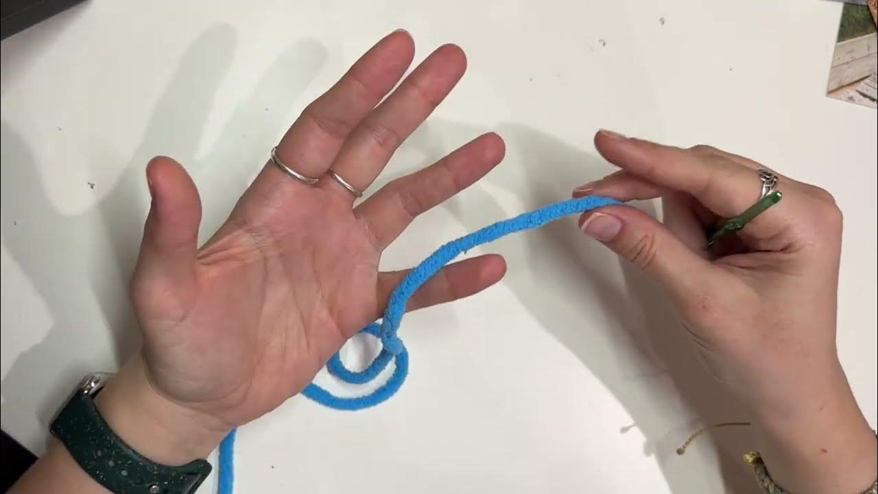How to hold yarn while crocheting YouTube